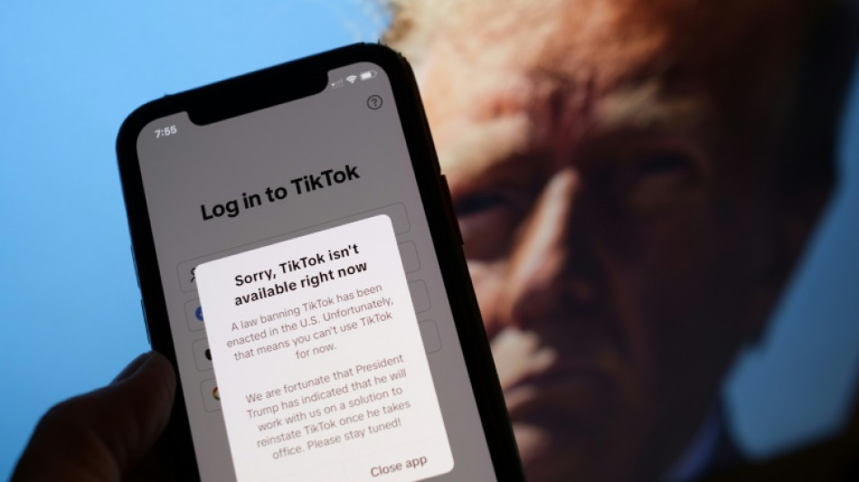 Trump k&uuml;ndigt Dekret zur Aussetzung des Tiktok-Banns in den USA an