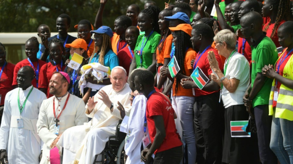 Soudan du Sud: cri d'alarme du pape pour rendre une "vie digne" aux d&eacute;plac&eacute;s