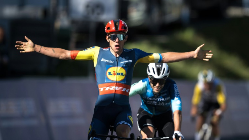 Tour de Romandie: l'&eacute;tape et le maillot jaune pour le Belge Thibau Nys