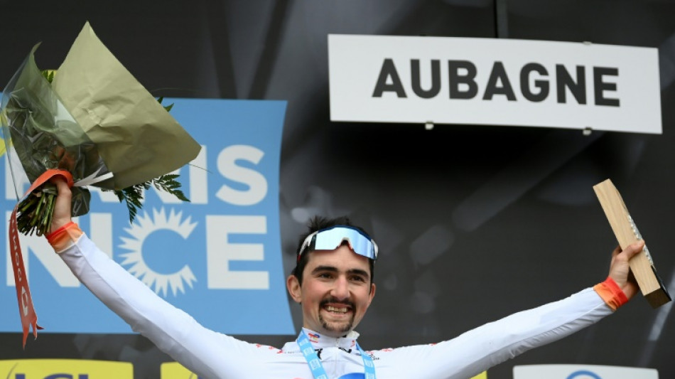 Paris-Nice: le jeune fran&ccedil;ais Burgaudeau vainqueur de la 6e &eacute;tape