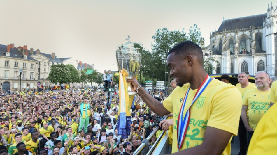 Coupe de France: 15.000 supporters pour accueillir les "héros" nantais