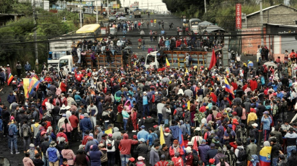 Tausende Ureinwohner protestieren am achten Tag in Folge in Ecuador