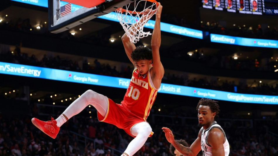 NBA: r&eacute;ussite et maturit&eacute;, Zaccharie Risacher prend son envol avec les Hawks