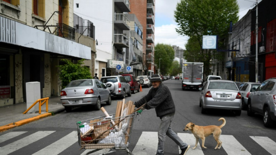 La pauvret&eacute; bondit dans l'Argentine sous l'aust&eacute;rit&eacute; de Milei