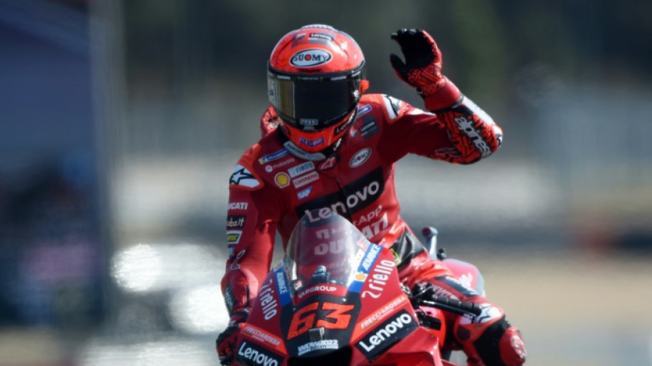 MotoGP: Bagnaia et Ducati en pole du GP de France, Quartararo 4e