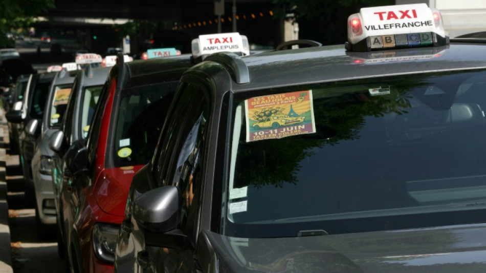 Les taxis manifestent devant Bercy, le ministre de la Sant&eacute; propose une r&eacute;union fin juin