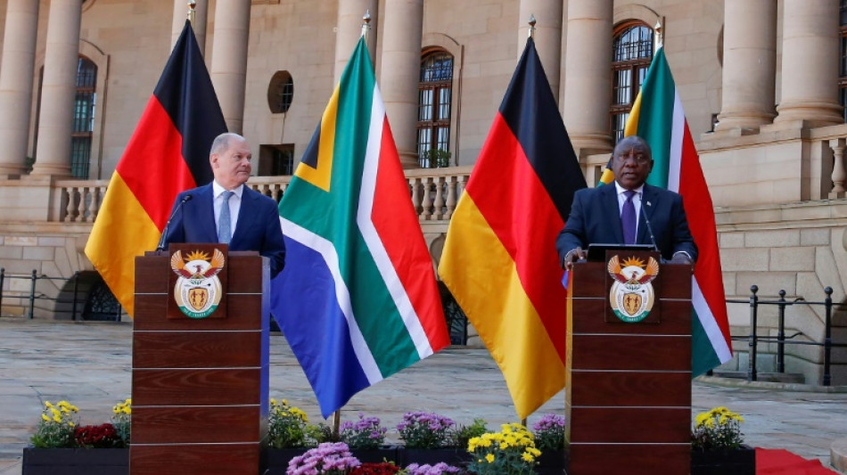 Scholz sichert Südafrika Solidarität bei Auswirkungen des Ukraine-Krieges zu