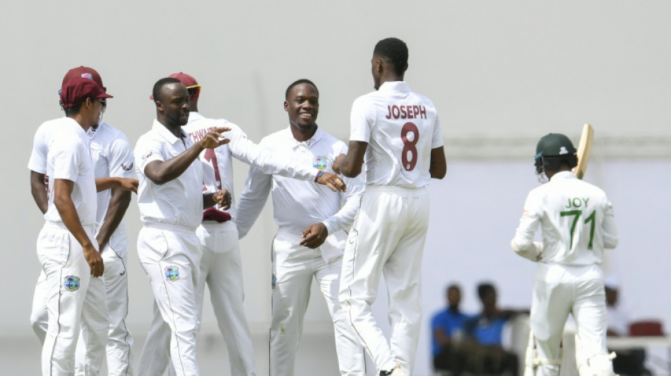 Bangladesh crash as West Indies dominate slow motion Test