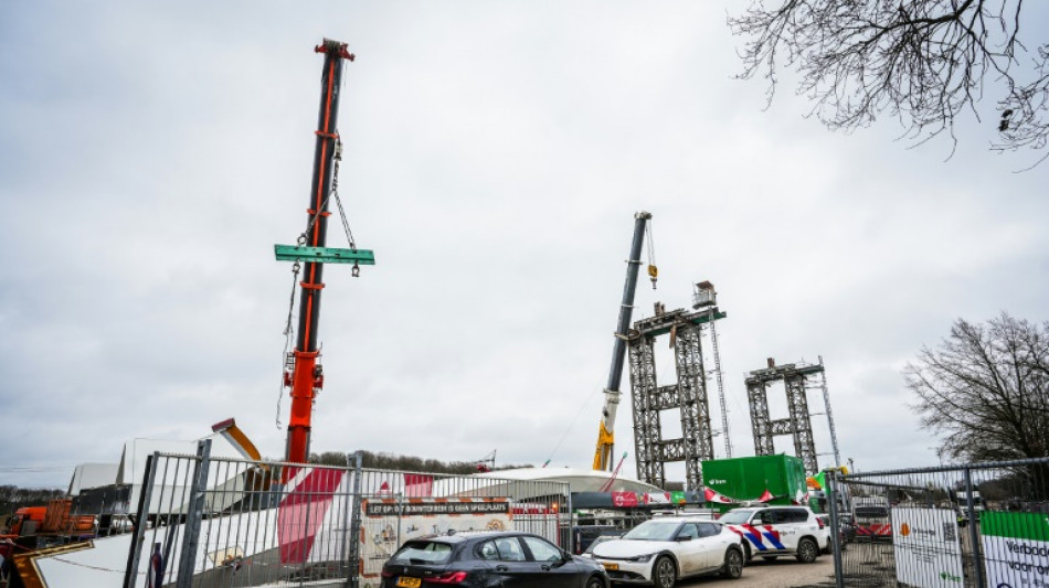 Dos muertos al derrumbarse un puente en construcci&oacute;n en Pa&iacute;ses Bajos