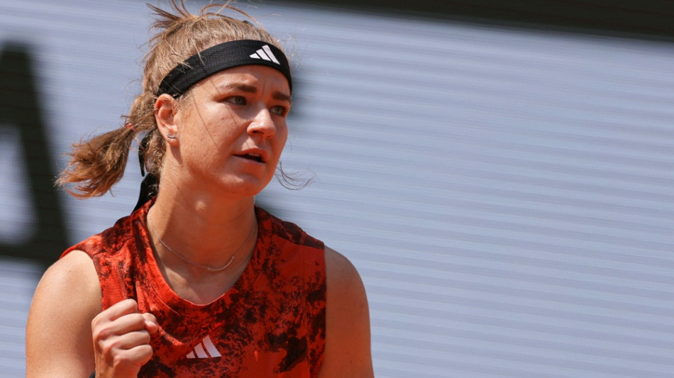 French Open: Muchova erste Halbfinal-Teilnehmerin
