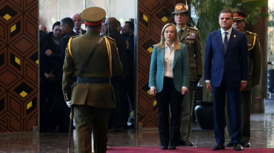 La primera ministra italiana viaja a Libia para hablar sobre energ&iacute;a y migraci&oacute;n