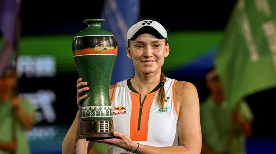 Rybakina &eacute; campe&atilde; do WTA 500 de Ningbo e se aproxima do Finals