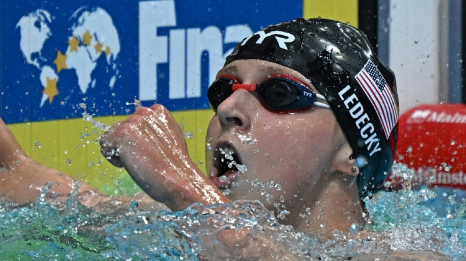 Natation: 17e titre mondial pour l'Américaine Ledecky, victorieuse du 1500 m nage libre
