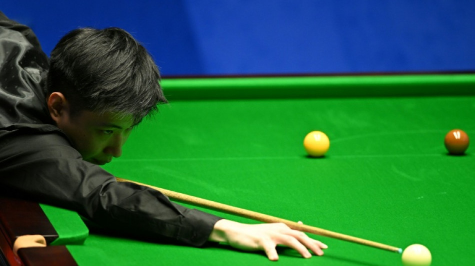 Snooker star Zhao: from ban to cusp of Chinese sporting history