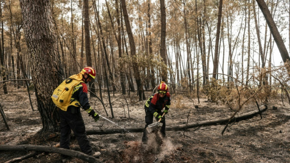 Les principaux incendies contenus avant une nuit d'orages p&eacute;rilleuse