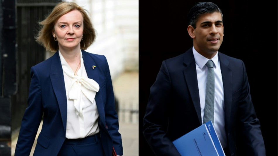 Sunak und Truss in Stichwahl um Nachfolge von britischem Premier Boris Johnson