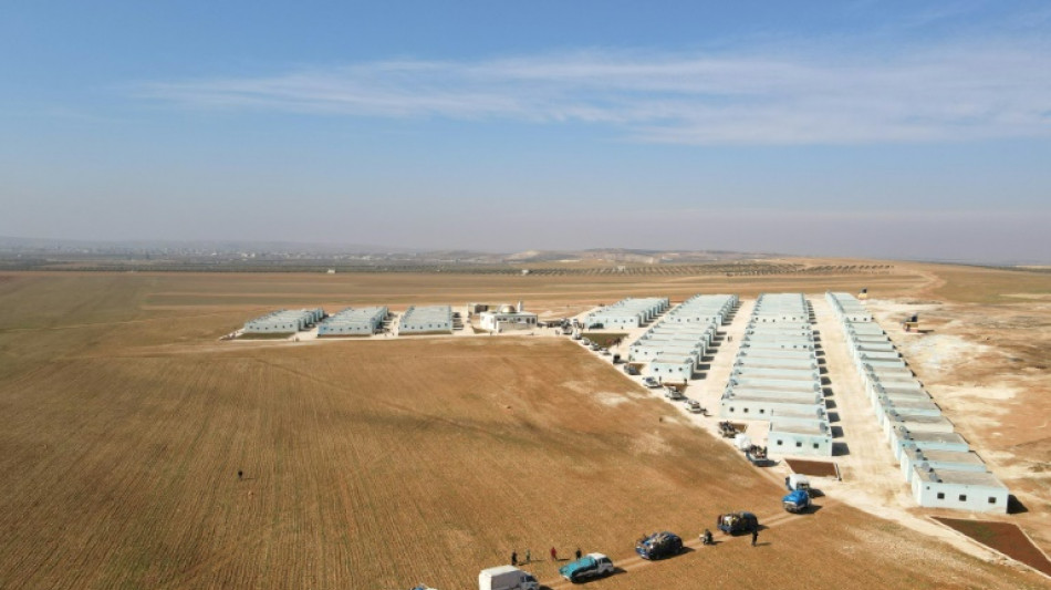 Casas de verdad para los refugiados en el norte de Siria controlado por Turqu&iacute;a