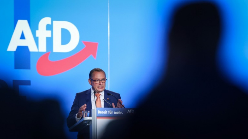 Chrupalla bekr&auml;ftigt auf Parteitag Regierungsanspruch der AfD