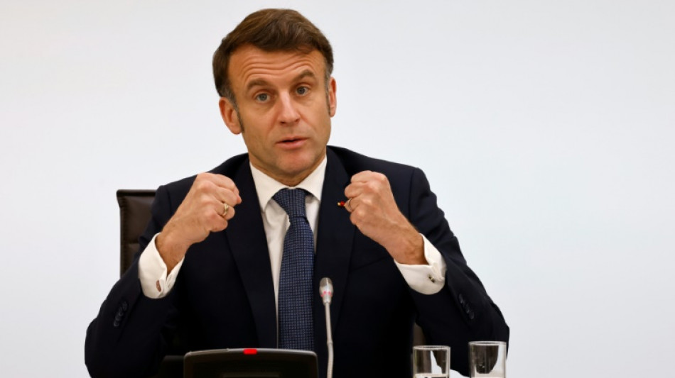 Nach Trump-Vorsto&szlig; zu Ukraine: Macron warnt vor "Frieden, der Kapitulation ist"