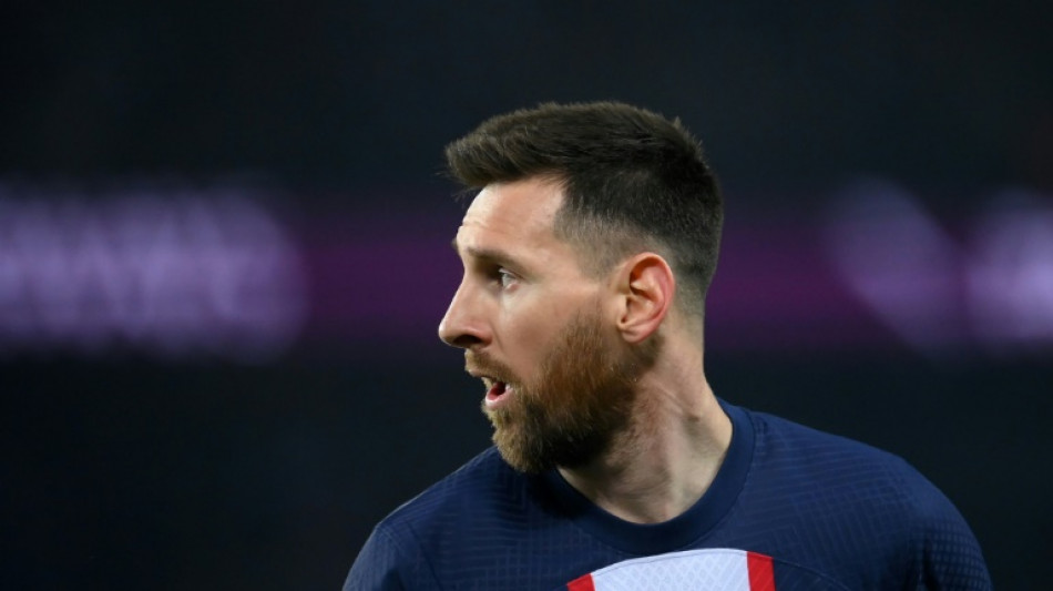 Messi's name draws whistles ahead of PSG match