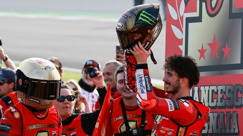 Martin st&uuml;rzt: Bagnaia wieder MotoGP-Champion