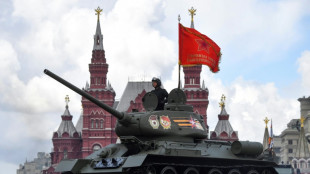 Militärparade in Moskau zur Feier des Sieges der Sowjetunion über Nazi-Deutschland 