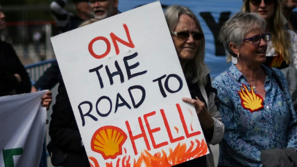 Klimaproteste bei Shell