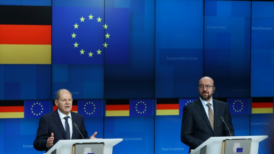 Bundeskanzler Scholz empfängt EU-Ratspräsident Michel in Berlin