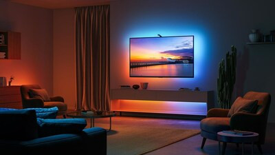 Govee TV-Hintergrundbeleuchtung 3 Lite für ein angenehmes Kinoatmosphäre zu Hause.