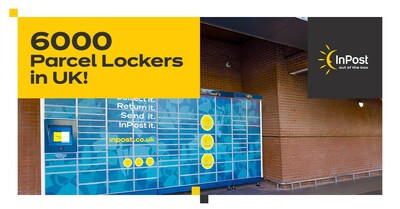 INPOST HITS 6,000 LOCKER MARK IN THE UK AS IT ASSERTS ITS POSITION AS OUT-OF-HOME DELIVERY LEADER