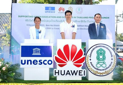 Huawei, UNESCO and Ministry of Education Launch Green Education Initiative to Drive Climate Action in Thailand