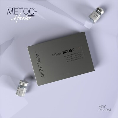 METOO HEALER PDRN Boost CH is a premium skin revitalizing formula developed by the No. 1 anti-aging research institute in Korea, with 35 years of studies focused only on cell aging.