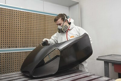 The development of Carbon fiber components represents a great investment of Adamastor